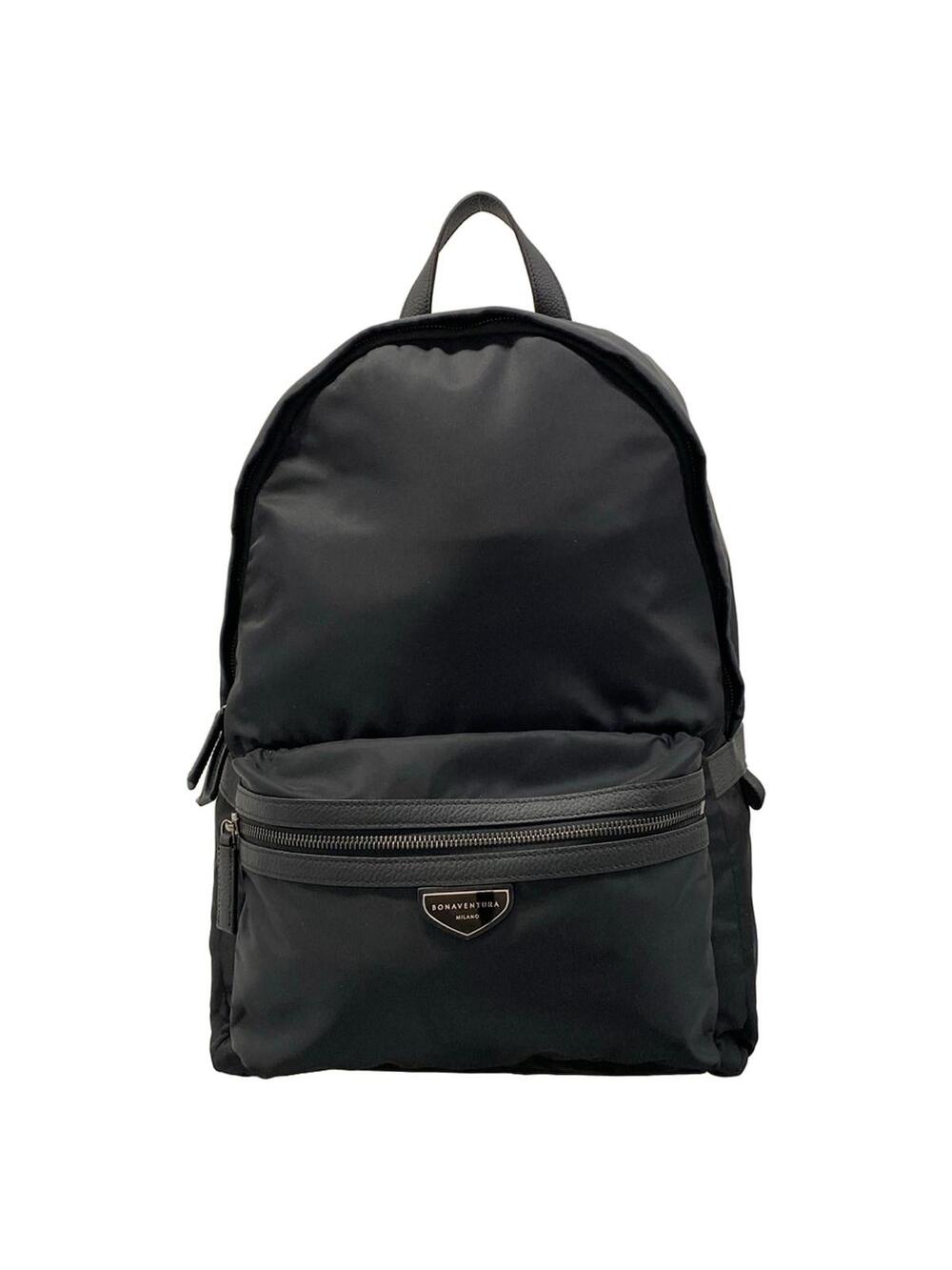 Bonaventura Black Nylon Leather #372127B76B